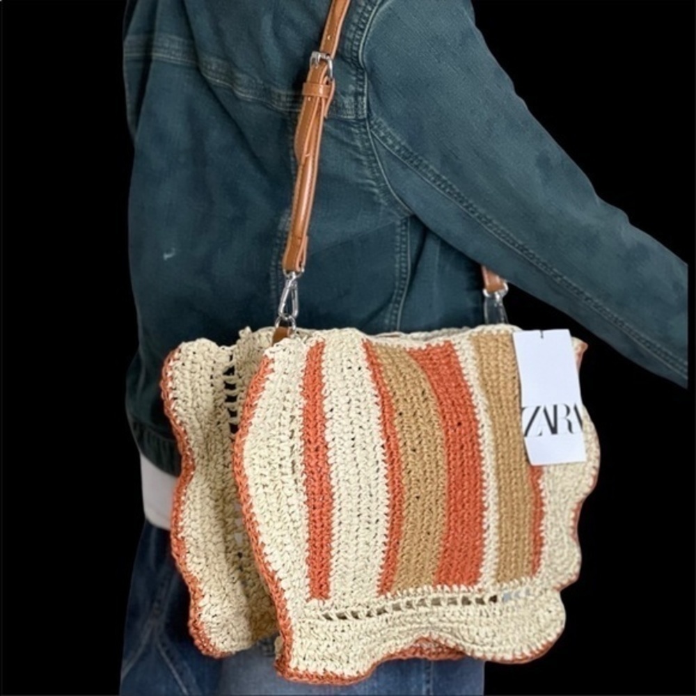 ZARA Woven bucket bag 6218/910 - Picture 10 of 14